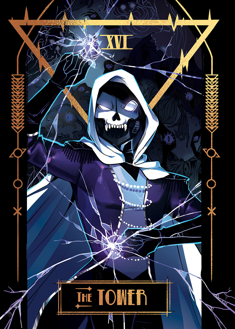The Tower Tarot Print