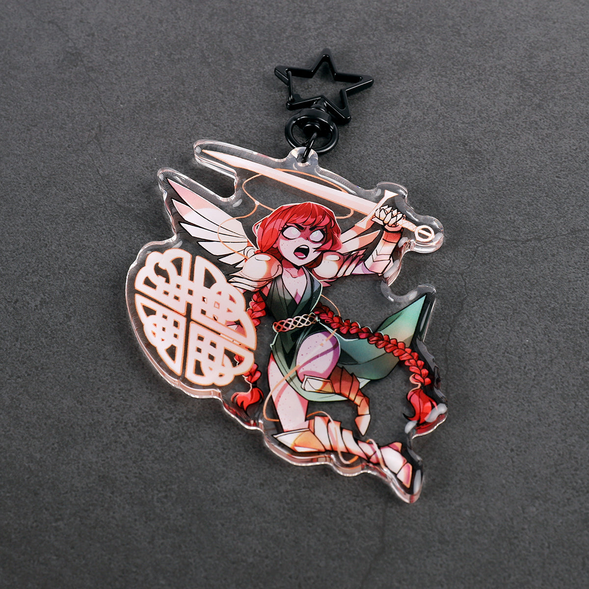 Morella Acrylic Charm