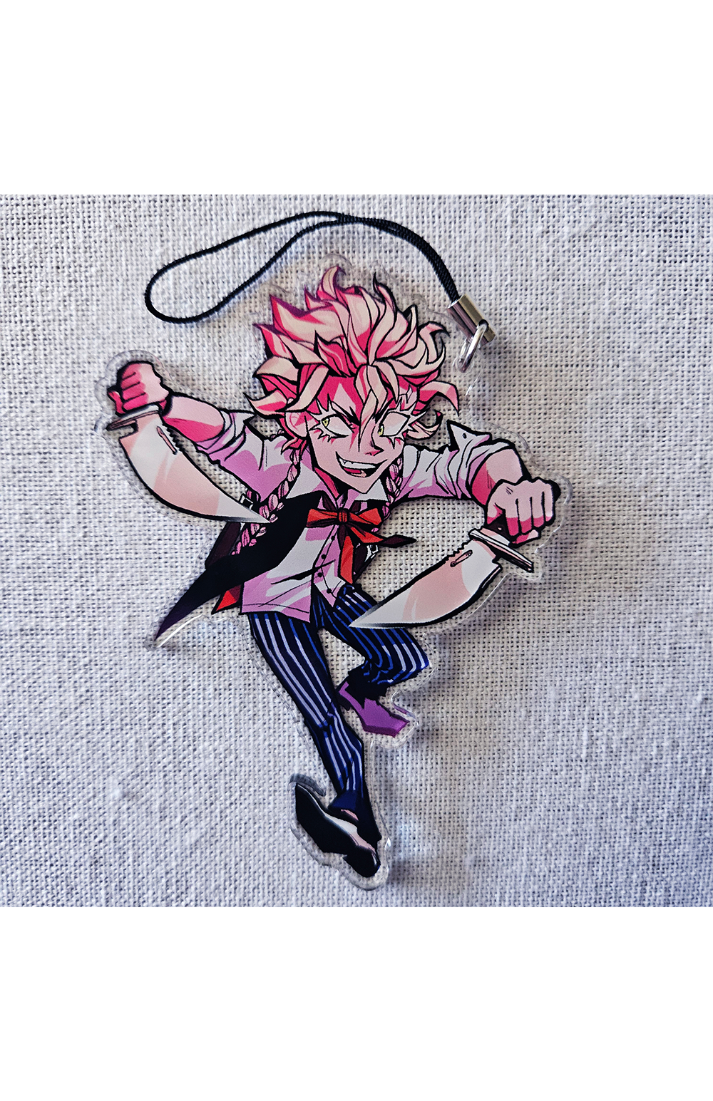 Ollie Acrylic Charm