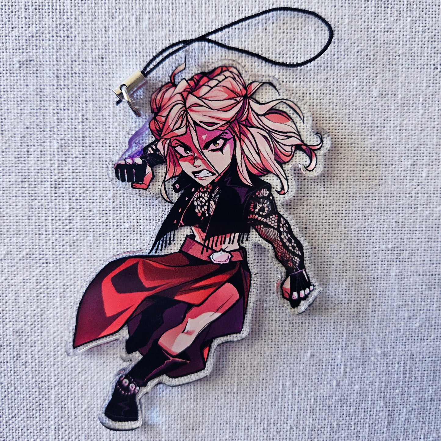 Dusty Acrylic Charm