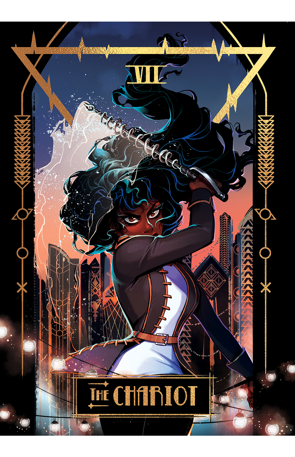 The Chariot Tarot Print