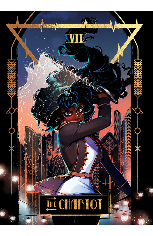 The Chariot Tarot Print