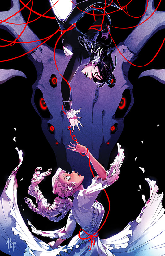 Red String of Fate Foil Print