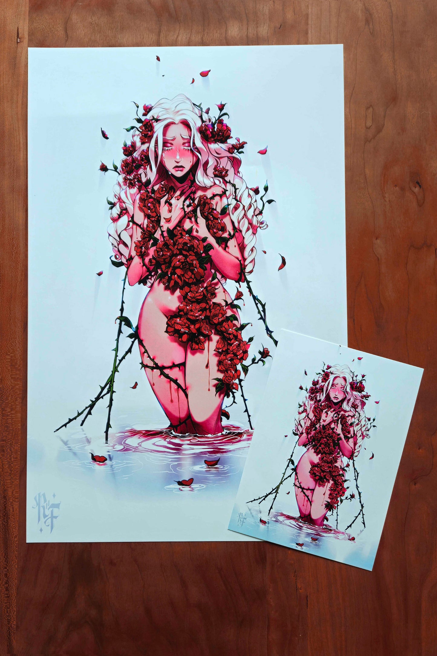 Live Roses Print